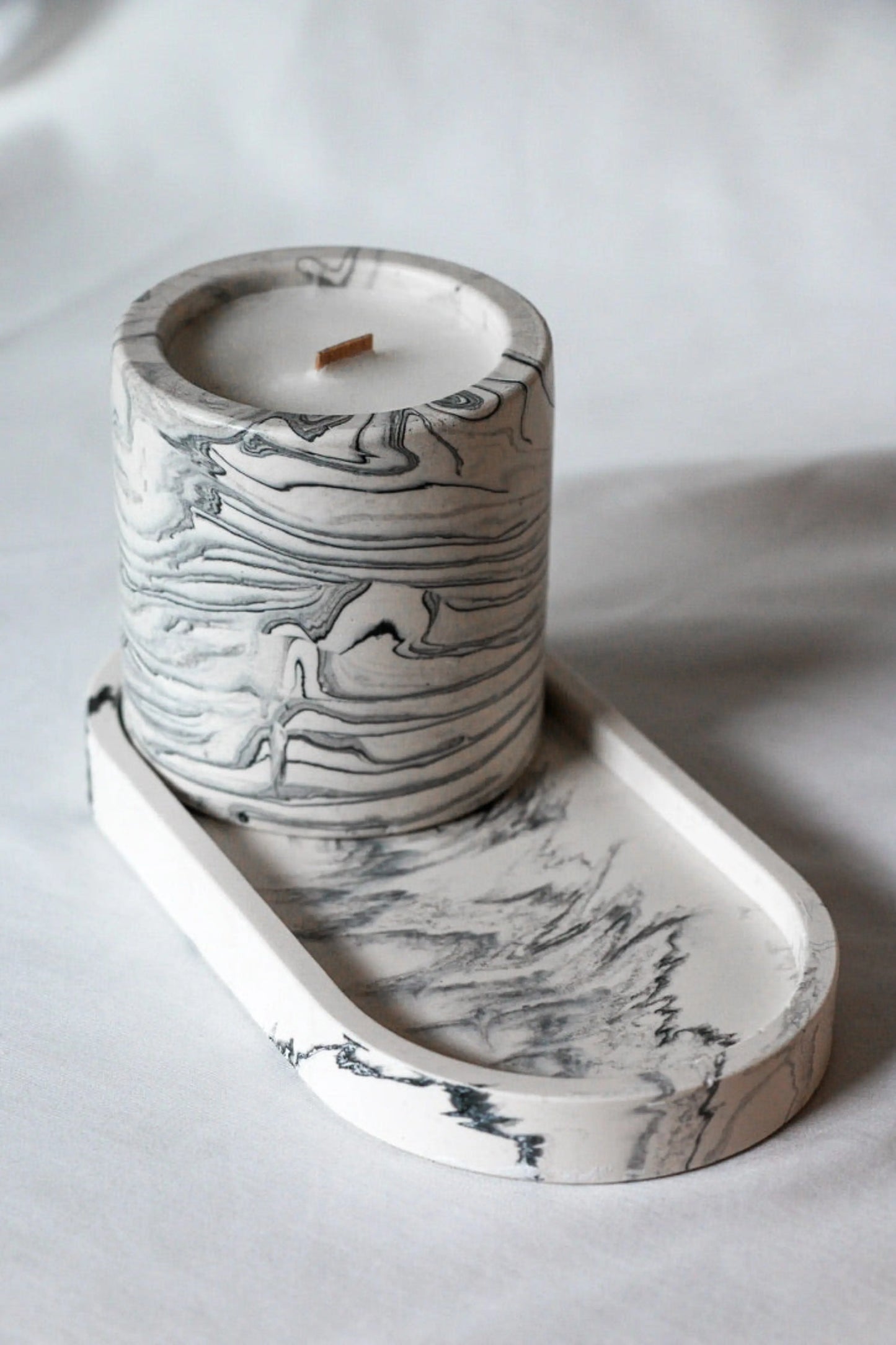 Bougie en pot Océane