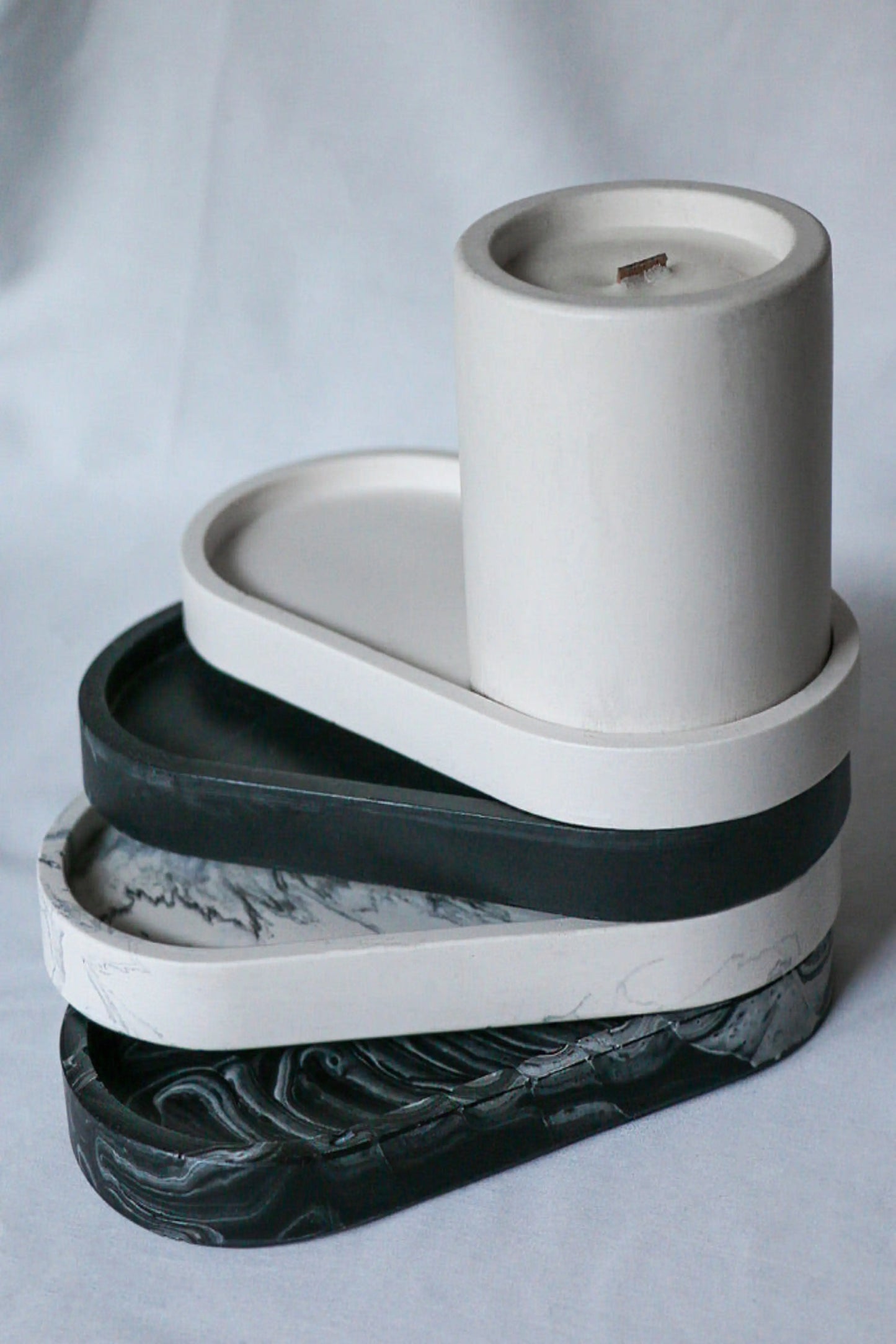 Bougie en pot Océane