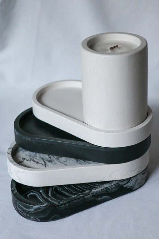 Bougie en pot Océane