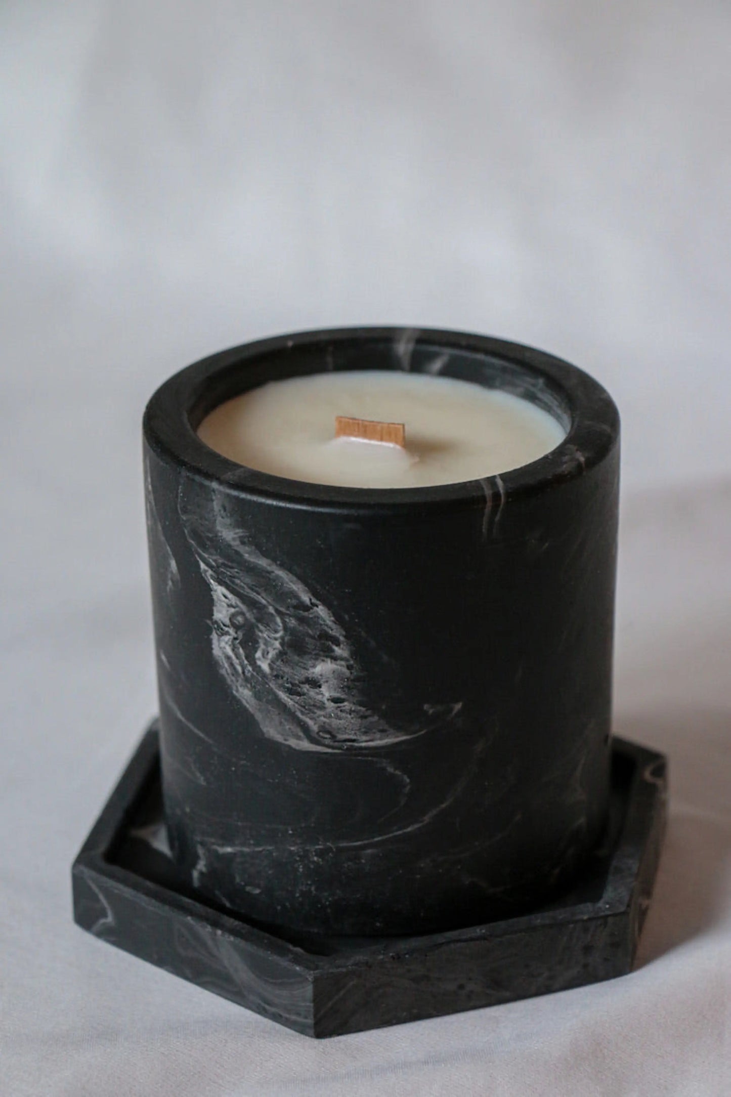 Bougie en pot Océane